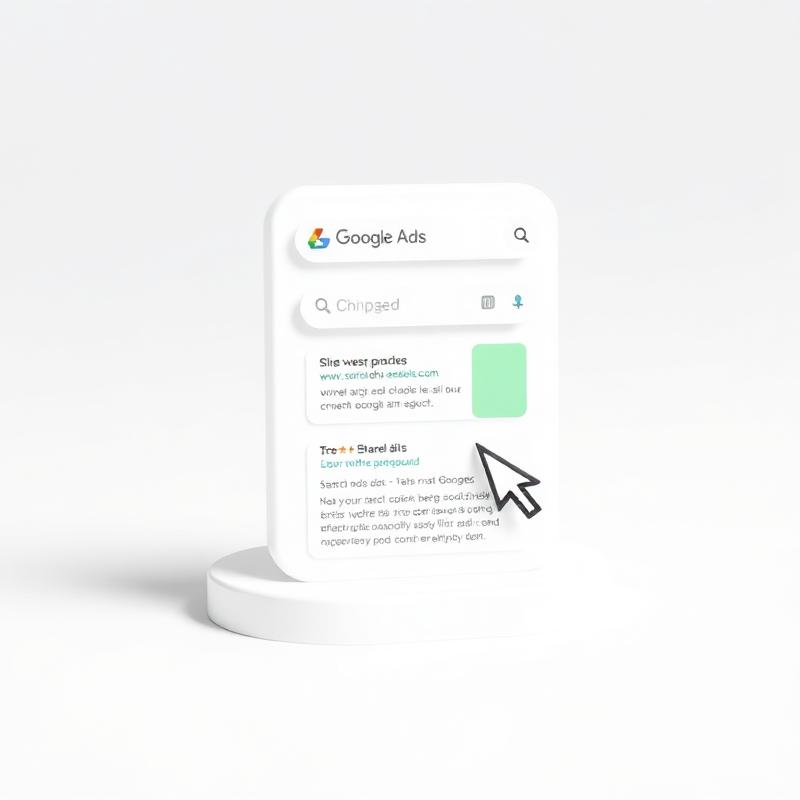 Search campaign build sample — Intent-based ad groups with tightly matched ad copy.