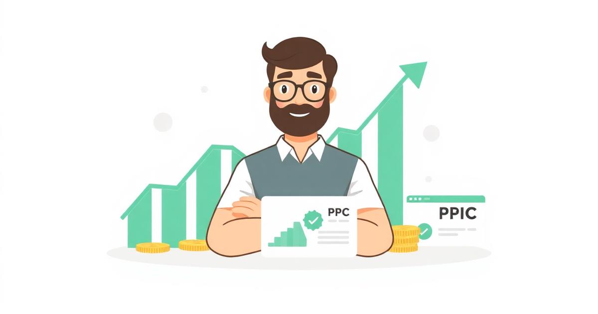 PPC Management for Small Businesses: A No-Fluff Guide — featured illustration for the PPC article on NexGrowthPPC